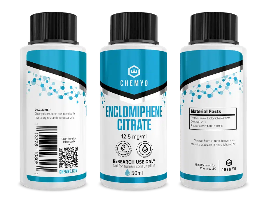 Enclomiphene Citrate Solution 12.5mg/ml – 50ml - Image 2