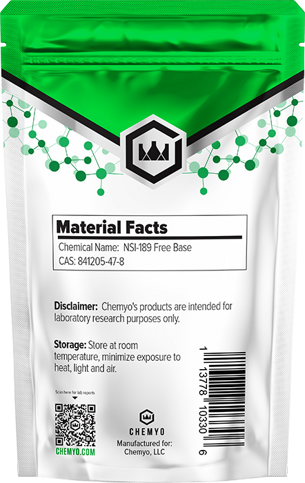 NSI-189 Free Base Powder – 1g - Image 2
